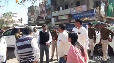 देपालपुर: बेटमा में 13 फरवरी को होने वाली सीएम सभा को लेकर निरीक्षण करने पहुंचे इंदौर कमिश्नर एवं कलेक्टर