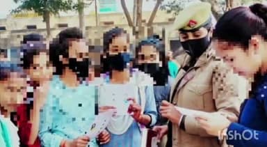 बरेली: मिशन शक्ति के तहत जिले में महिला पुलिस द्वारा चलाया गया जागरूकता अभियान