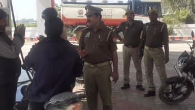 रॉबर्ट्सगंज: अपर पुलिस अधीक्षक मुख्यालय के नेतृत्व में यातायात सुरक्षा के दृष्टिगत जनपद में चलाया गया वाहन चेकिंग अभियान