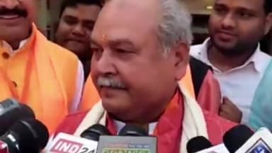 हुज़ूर: बीजेपी प्रदेश कार्यालय से केंद्रीय मंत्री तोमर ने कहा कांग्रेस के पास सवाल करने और झूठे आरोप लगाने के अलावा कुछ नहीं