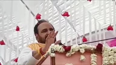 हुज़ूर: PWD मंत्री गोपाल भार्गव ने जनता को संबोधित करते हुए कहा- कांग्रेसी आपके पास आए तो उनसे पूछना कि कितने में बिकोगे