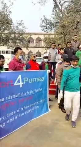 🟢ग्रीन पूर्णिया टीम ने आज स्वच्छता अभियान के साथ सरकार से पूर्णिया ✈️️ एयरपोर्ट की मांग की। #purnia4airport