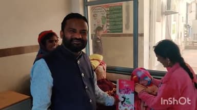 बेमेतरा: ज़िले के जच्चा बच्चा अस्पताल में समाजसेवी ताराचंद महेश्वरी ने नन्हे बच्चों को बेबी किट का किया वितरण