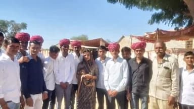 बाड़मेर: भाजपा नेता व पूर्व यूआईटी चेयरमैन डॉ. प्रियंका चौधरी ने बाड़मेर विधानसभा क्षेत्र का किया दौरा