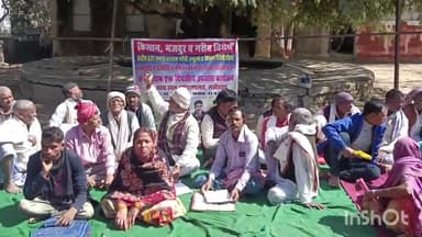 लखीसराय: ज़िला मुख्यालय पर भ्रष्टाचार व राजनीतिक लोकतंत्र की व्यवसायीकरण को लेकर उपवास पर बैठे सामाजिक कार्यकर्ता कमल किशोर सिंह