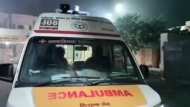 मुरादाबाद: फवारा चौक पर एक व्यक्ति बाइक से गिरकर हुआ घायल, अस्पताल में इलाज के लिए भर्ती