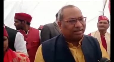 रायबरेली: गुरुबक्शगंज में आयोजित कार्यक्रम में पहुंचे निषाद पार्टी के राष्ट्रीय अध्यक्ष संजय निषाद, जातिगत जनगणना का किया समर्थन