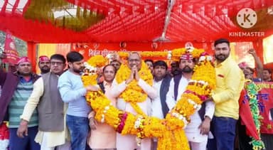 कादीपुर: चांदा में मंत्री संजय निषाद ने GIS 2023 के सफल आयोजन हेतु राष्ट्रपति, प्रधानमंत्री व मुख्यमंत्री को दिया धन्यवाद