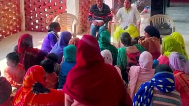 रेवाड़ी: बाल विवाह रोकने के लिए रेवाड़ी के सर्कुलर रोड पर हुआ जागरूकता कार्यक्रम, बाल संरक्षण विभाग द्वारा किया गया कार्यक्रम