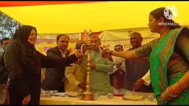 बिहार: सूचना एवं प्रसारण मंत्रालय भारत सरकार के द्वारा बसवनबीघा में आजादी के अमृत महोत्सव के तहत सम्मान समारोह का हुआ आयोजन