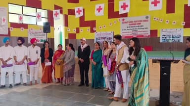 मोरनी: मोरनी जिला रेड क्रॉस सोसाइटी पंचकूला द्वारा पांच दिवसीय यूथ रेड क्रॉस शिविर का समापन