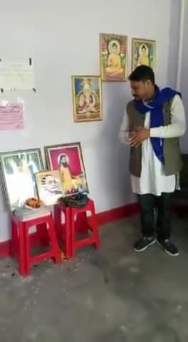 संत शिरोमणि गुरु रविदास जी की जीवन संघर्ष पर चर्चा करते हुए।