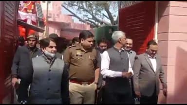 मुरादाबाद: एसएसपी व डीएम ने नागफनी स्थित झारखंडी मंदिर में आगामी पर्व को लेकर किया भ्रमण संबंधित को दिया आवश्यक दिशा निर्देश