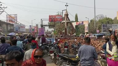 MG road se mirchawadi tak ki jaam ki samasya hai
