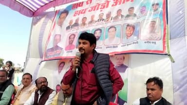 #कमलनाथ जी के आदेश अनुसार नगर परिषद #Hindoria से #हाथ से हाथ जोड़ो यात्रा का प्रारंभ हुआ प्रदीप पटेल जी #RPmanojKumar