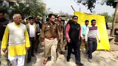 जयसिंहपुर: डीएम और एसपी द्वारा महाशिवरात्रि त्यौहार को लेकर बाबा जनवारीनाथ धाम का किया गया निरीक्षण