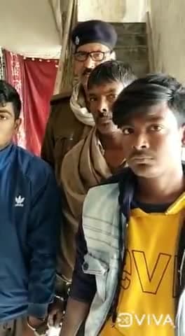 उदवंत नगर: मारपीट के आरोप में 3 सहोदर भाइयों को पुलिस ने गजराजगंज से किया गिरफ्तार, भेजा जेल