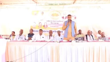 साईं खेड़ा: मलहपुरा में आयोजित विकास यात्रा कार्यक्रम में शामिल होकर विधायक जालम सिंह पटेल ने निर्माण कार्यों का किया भूमिपूजन