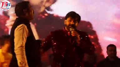 #Pawan Singh ने #Kheshari Lal को दिया मुंहतोड़ जवाब Stage Show Patna|| Siddharth Nagar mahotsav
