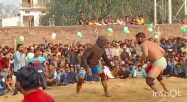 बहराइच: सालारगंज मोहल्ले में कुश्ती दंगल का हुआ आयोजन, कई पहलवानों ने लिया भाग