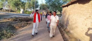 किरितपु से मांझी डेरा पहुंच प्रधानमंत्री सड़क मार्ग के नवीनीकरण में गुणवत्ता को लेकर ग्रामीणों की शिकायत पर किया निरीक्षण और प्रधानमंत्री सड़क विभाग के अधिकारियों से बात कर जानकारी मंगाई गई।