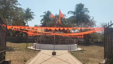 ಗದಗ: ಫೆ.19 ರಂದು ಶಿವಾಜಿ ಜಯಂತಿ ಹಿನ್ನೆಲೆ ಕೇಸರಿಮಯಗೊಂಡಿರುವ ನಗರದ ಶಿವಾಜಿ ಉದ್ಯಾನವನ