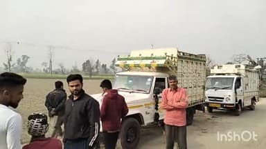 हसनपुर: गांव दयावली खालसा में मांस लदी गाड़ियों की सूचना पर पुलिस ने किया निरीक्षण,  हड्डियां मिलने पर काटा चालान