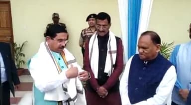 कांके: दरभंगा हाउस स्थित सीसीएल मुख्यालय में अधिकारी हॉस्टल का केंद्रीय मंत्री प्रह्लाद जोशी ने किया उद्घाटन