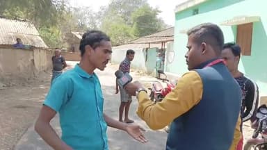 तोकापाल: ग्राम धनोरा सड़क निर्माण कार्य में ग्रामीणों ने भ्रष्टाचार का लगाया आरोप