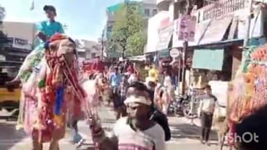 हुज़ूर: कोटरा सुल्तानाबाद की शिव बारात में सम्मिलित हुई महापौर मालती राय