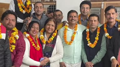 हरिद्वार: शिवालिक नगर में भाजपा मंडल के नवनियुक्त महामंत्री संदीप राठी सहित अन्य पदाधिकारियों का किया गया स्वागत