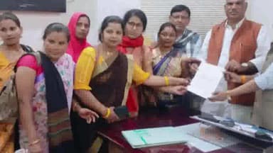 धौलपुर: आंगनबाड़ी कर्मचारी संघ ने जयपुर में मांगों को लेकर दिया ज्ञापन