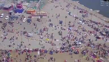 प्रयागराज #माघ_मेला के अंतिम स्नान पर्व #महाशिवरात्रि पर लाखों श्रद्धालुओं ने लगाई आस्था की डुबकी।