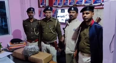 बक्सर: रामपुर मठिया में मिठाई दुकानदार बेच रहा था गांजा, पुलिस ने किया उद्भेदन, माल बरामद