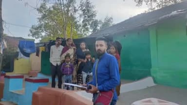 साईं खेड़ा: देतपोन में क्षेत्रीय विकास जागरूकता समिति के लोगो ने ग्रामवासियों से जानी उनकी समस्याएं