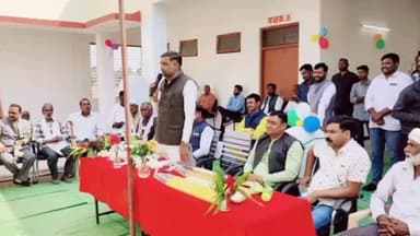 साईं खेड़ा: कठोतिया में विकास यात्रा में शामिल हुए विधायक जालम सिंह पटेल, निर्माण कार्यों का किया भूमिपूजन