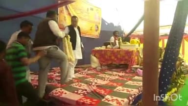 नईसराय: डूंगासरा पठार भागवत कथा में सम्मिलित होने पहुंचे चंदेरी विधायक गोपाल सिंह चौहान, ₹5 लाख राशि देने की कर दी घोषणा