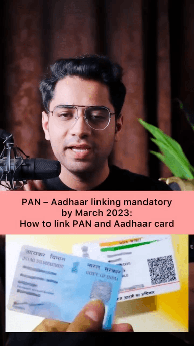 Pan Link Aadhar Last Date 31 March 2023