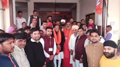 हरिद्वार: जिला कार्यालय पर मंडल कार्यसमिति की बैठक में भाजपा के सिद्धांतों और सरकार की योजनाओं पर की गई मंत्रणा