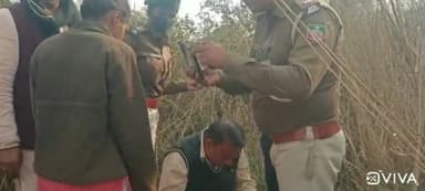 उदवंत नगर: कोहड़ा झाड़ी के समीप विचरण करने वाले काले हिरण को शिकारियों ने मारा, जांच करने पहुंची वनविभाग की टीम