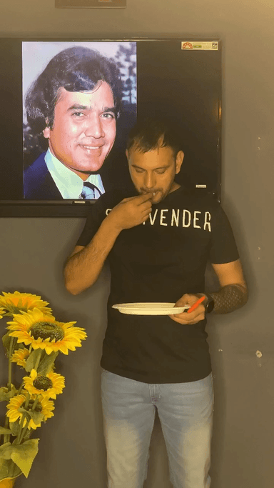 चरखी दादरी: Rajesh Khanna portrait by paper cutting #rajeshkhanna