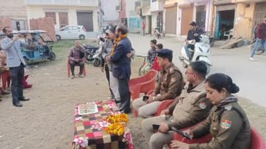 हरिद्वार: कनखल थाना क्षेत्र में आमजन के बीच पहुंची पुलिस ने चौपाल का किया आयोजन