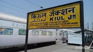 लखीसराय: किउल रेल पुलिस ने ट्रेन पर पत्थर चलाने एवं ट्रेनों में वैक्यूम करने के खिलाफ जागरूकता अभियान चलाया।