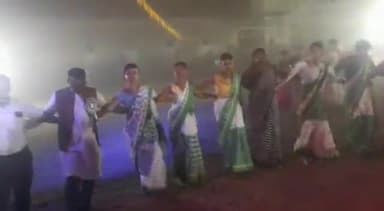 जमशेदपुर प्रखण्ड के बेड़ाधीपा (पूर्वी घाघीडीह) के ग्राम के आदिवासी हो समाज ने मनया संस्कृति पर्व मागे अतिथि #राजुसिंह ।