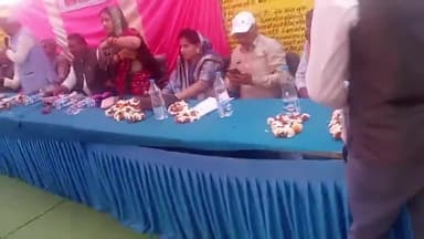 रमगढ़ा में मध्य प्रदेश विकास यात्रा में शामिल हुए भाजपा जिला अध्यक्ष लाडली बेटियों ने कलश यात्रा के साथ किया स्वागत