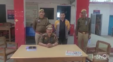 हसनपुर: रहरा पुलिस ने दबिश के दौरान गांव उकाबली से एक वांछित अभियुक्त को किया गिरफ्तार