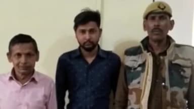 धनौरा: हैबतपुर चौधरीयान में शांति भंग कर रहे दो लोगों को पुलिस ने किया गिरफ्तार