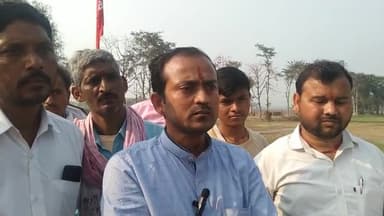 कुढ़नी: बसौली में विष्णु महायज्ञ को लेकर किया गया झंडा स्थापना, जिला पार्षद प्रतिनिधि सुशील कुमार ने दी जानकारी