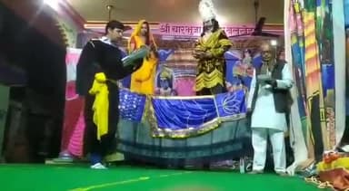 मनासा: गांव नलखेड़ा में चल रही रामलीला का आज 7वां दिन, सीता हरण का किया गया मंचन