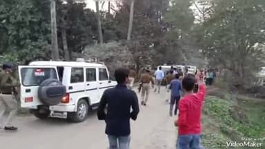 विभूतिपुर: महान टोला घटना स्थल पर पहुंचे एसपी, की मामले की जांच